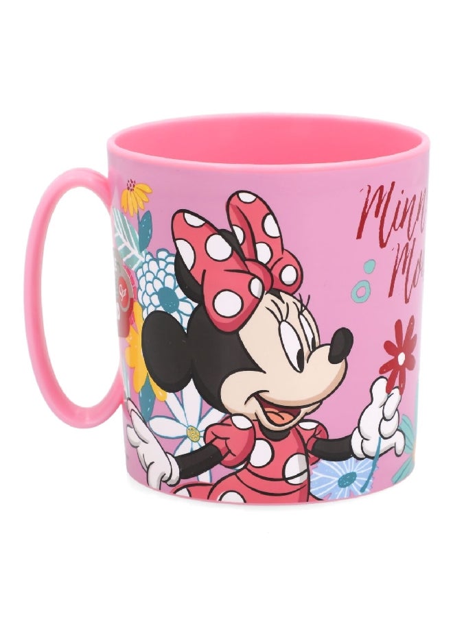 ستور كوب مايكرو بتصميم ميني ماوس بلون وردي وسعة 350 مل 80233 - Image 3