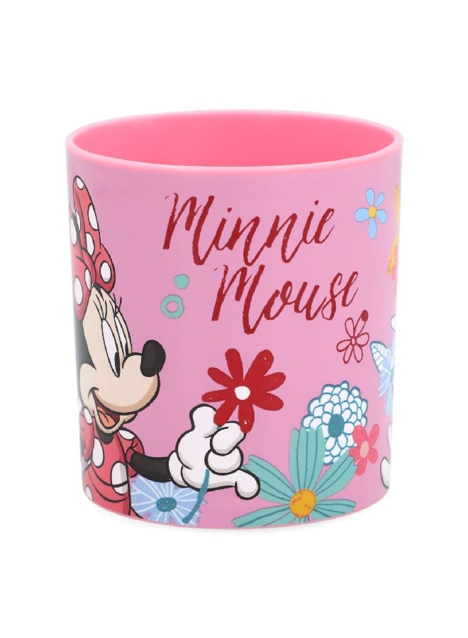 ستور كوب مايكرو بتصميم ميني ماوس بلون وردي وسعة 350 مل 80233 - Image 2