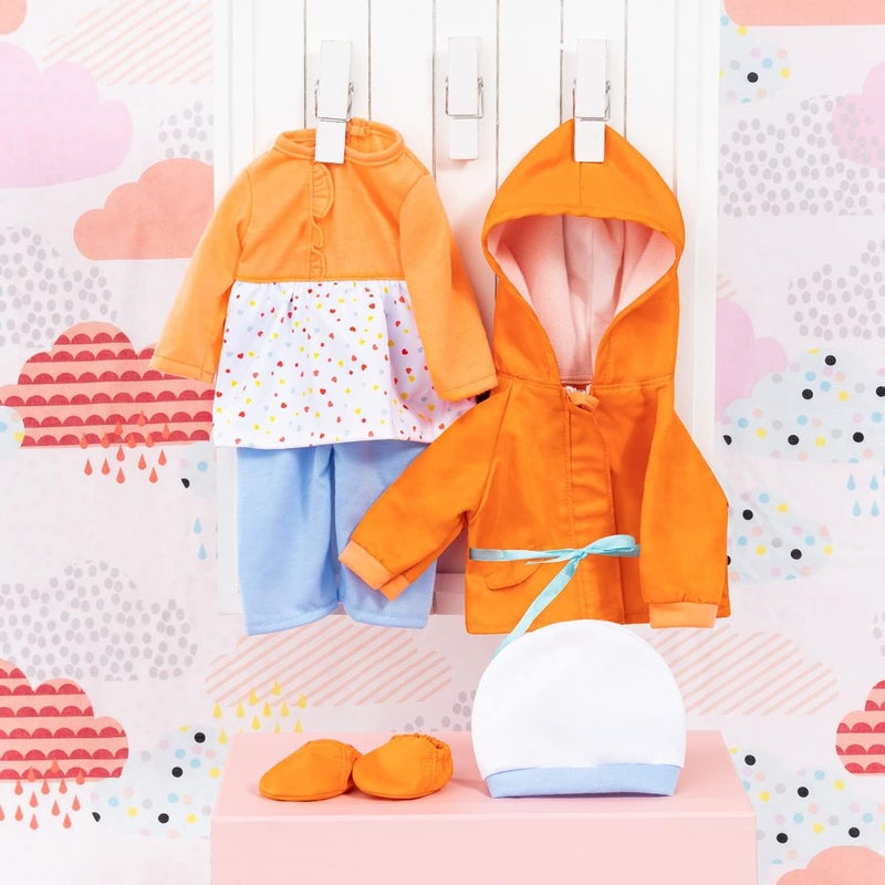 Bayer Design 84200AI Doll Clothes, Outfit, Dressing, Baby Dolls, 38-43 cm, Multi-Piece, Doll Accessories - Image 5