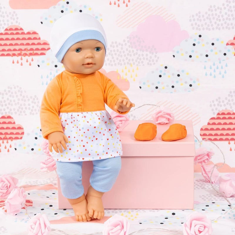 Bayer Design 84200AI Doll Clothes, Outfit, Dressing, Baby Dolls, 38-43 cm, Multi-Piece, Doll Accessories - Image 4