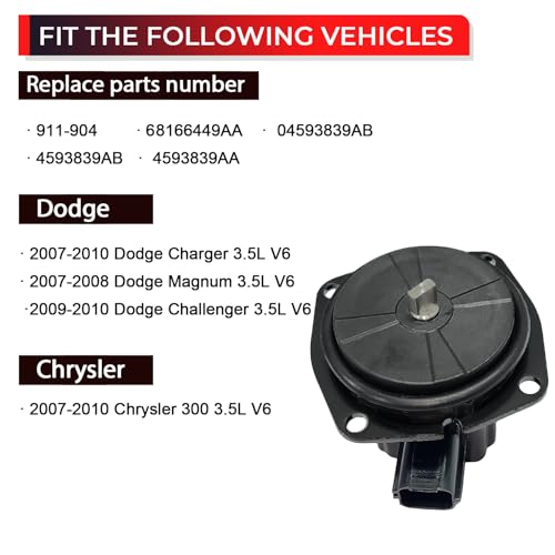 NITOYO 4593839AB Intake Manifold Runner Valve Compatible with Chrysler 300, Dodge Magnum Charger Challenger 3.5L V6, Replaces 68166449AA 911-904 - Image 3
