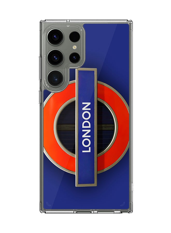 Stylizedd Classic Clear Case for Samsung Galaxy S25 Ultra , Hybrid Soft Case Flexible Edges Anti Drop TPU PC Gel Thin Transparent Cover - Mind The Gap - Image 1