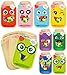 Duchong 56 Packs Valentines Day Cards for Kids Classroom Mason Candy Jar Valentines Day Card with Treat Bags DIY Funny Valentine Exchange Gifts for School Ideal Valentines Day Gifts for Boys Girls - Image 2