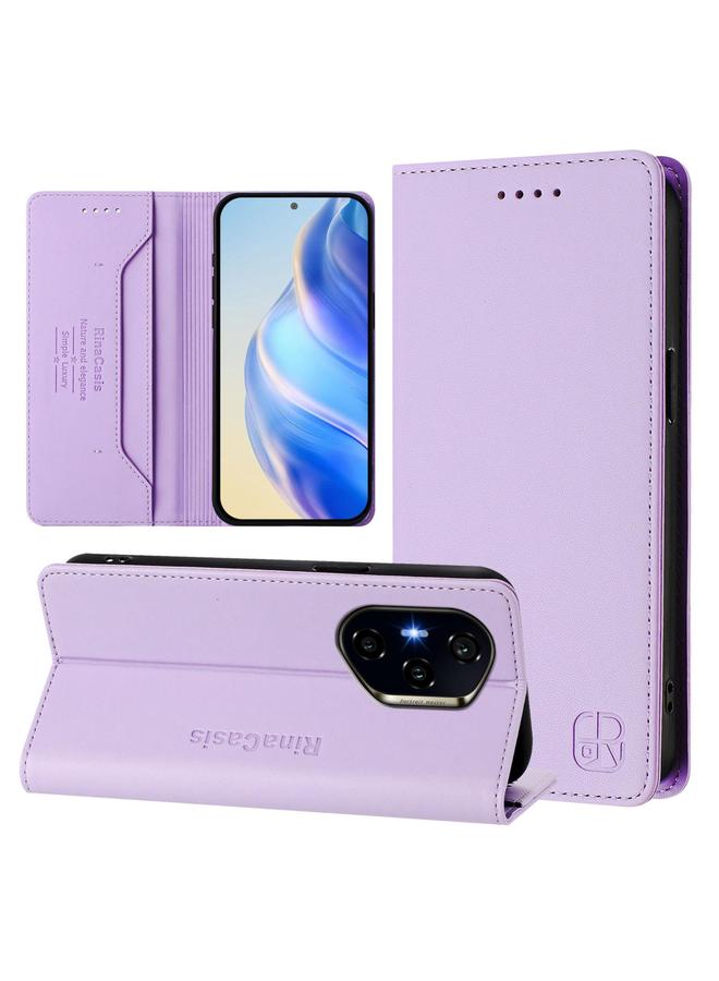 The Bros Phone Case For Honor 400 RC01 Dual-Folded Magnetic Suction RFID Leather Phone Phone Case - Image 1