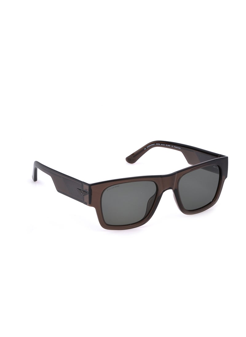 POLICE - Full Rim SQUARE Sunglasses SPLP23M54M82P - Image 1