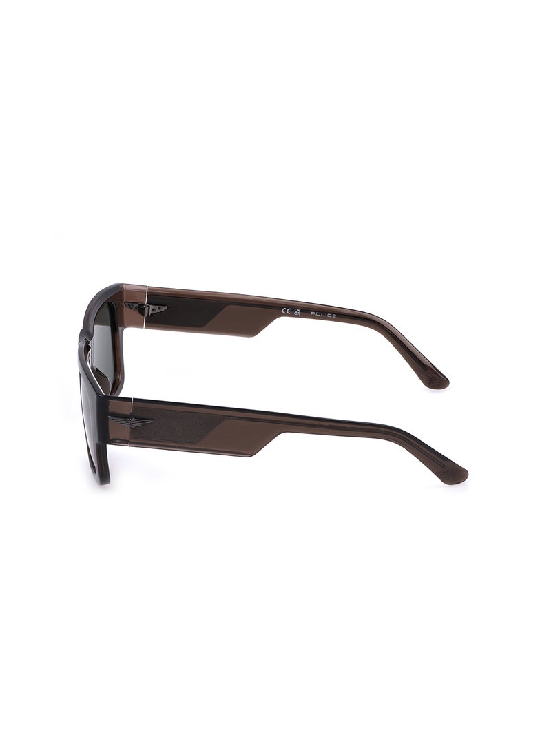 POLICE - Full Rim SQUARE Sunglasses SPLP23M54M82P - Image 1