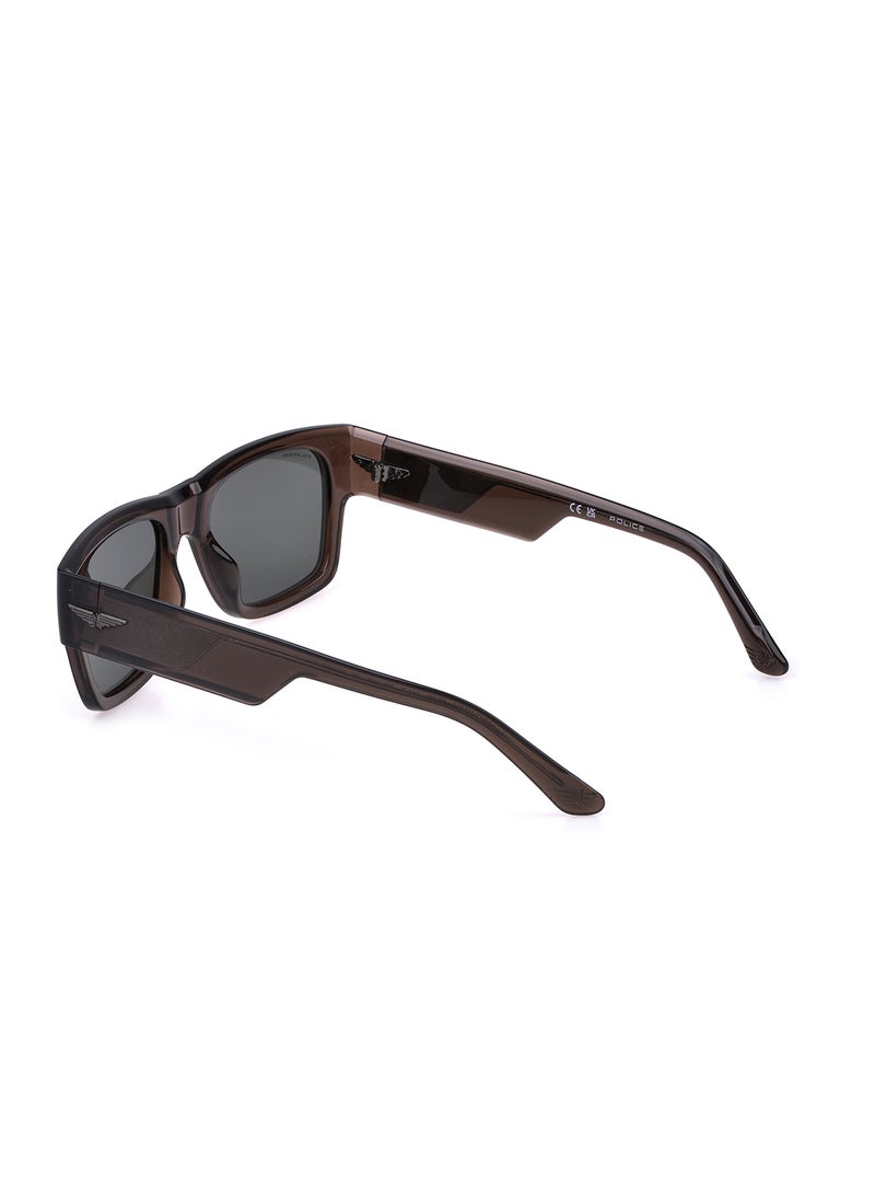 POLICE - Full Rim SQUARE Sunglasses SPLP23M54M82P - Image 1