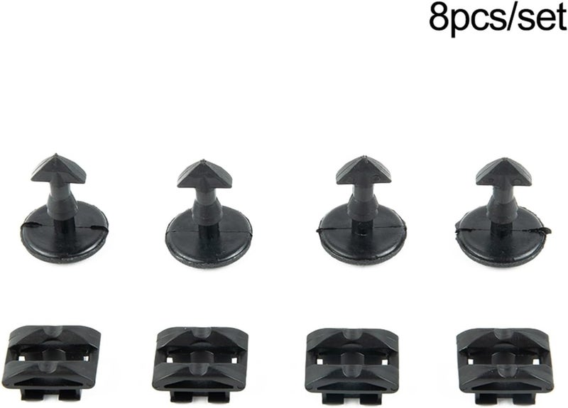 QASULER 8PCS Tow Cover Clip Retainer Set - Image 2