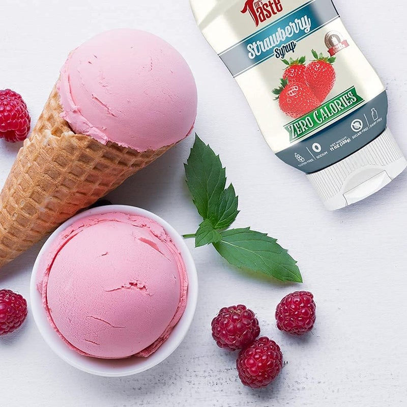 mrs Taste Mrs. Taste Strawberry Syrup - Zero Calories, 335g - Image 3