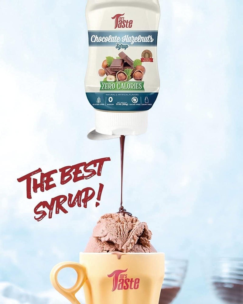 mrs Taste Mrs. Taste Strawberry Syrup - Zero Calories, 335g - Image 5