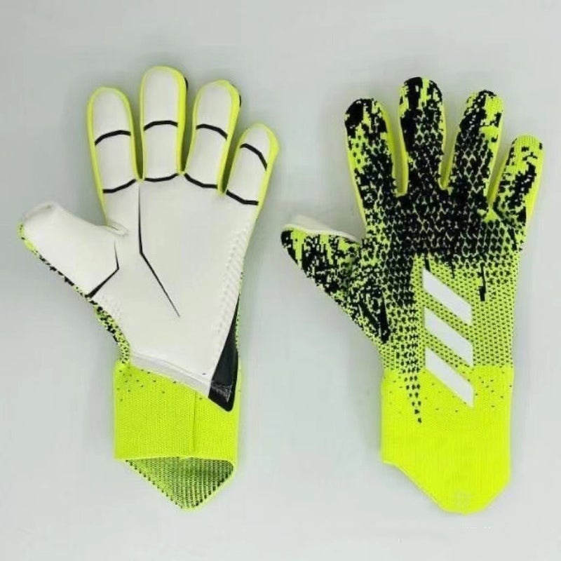 Generic New Thickened Anti-Slip Goalkeeper Gloves Apple Green