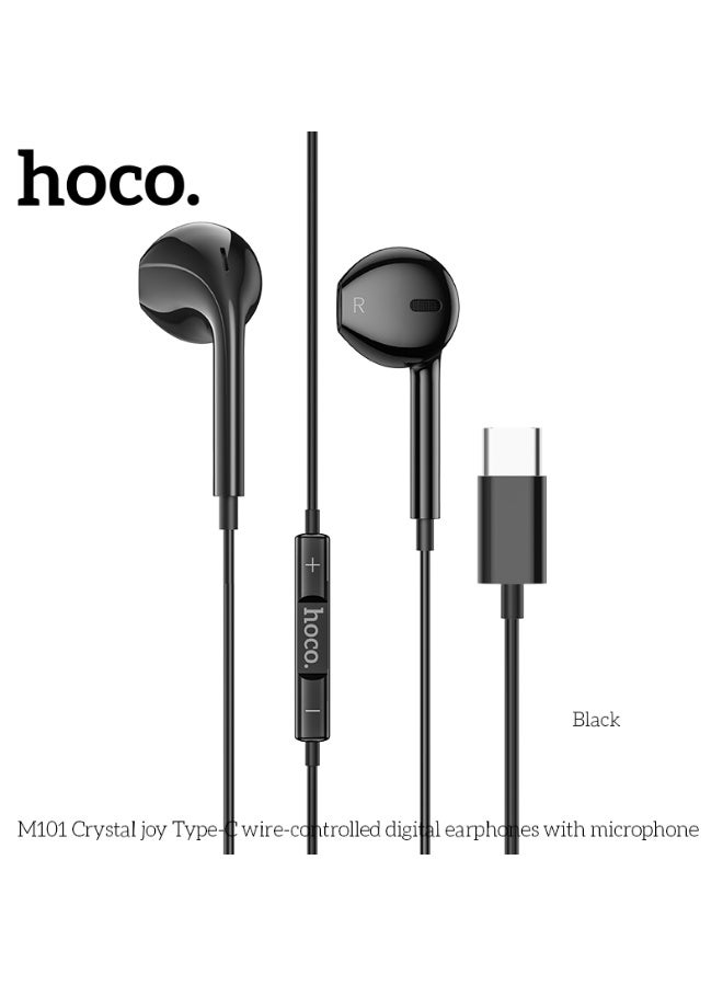 هوكو. M101 晶悦Type-C线控带麦数字耳机 - Image 1