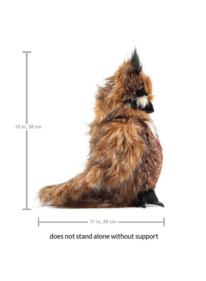 Folkmanis Great Horned Owl Hand Puppet - Image 4