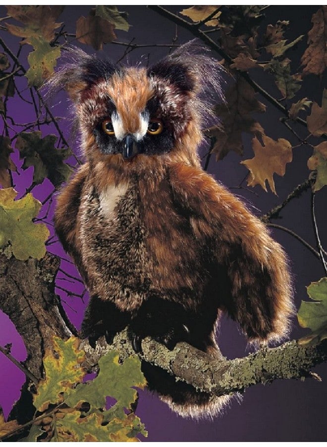 Folkmanis Great Horned Owl Hand Puppet - Image 2