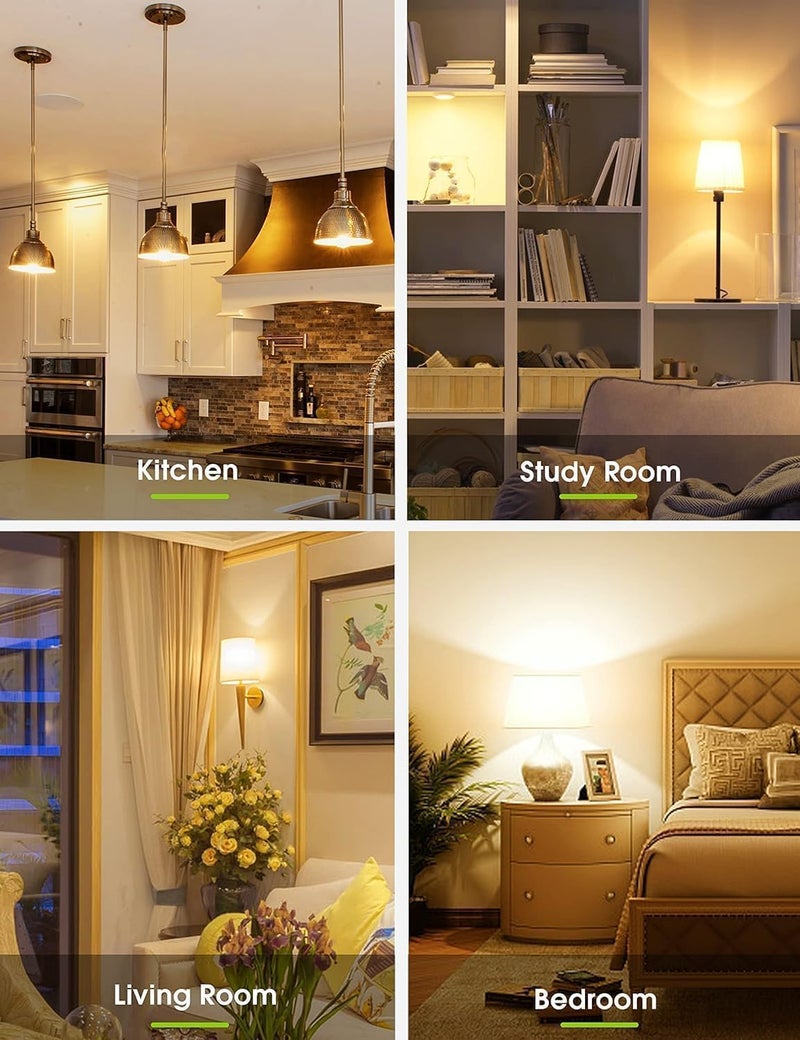 50W Super Bright Cylindrical LED Bulb, E27 Holder Non-Dimmable (Pack of 2) - Warm White - Image 2