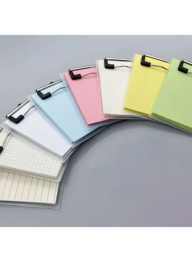 White Mini Clipboard Notepad 50 Sheets 4 7In Set for Nurses Students Office Workers - Image 3