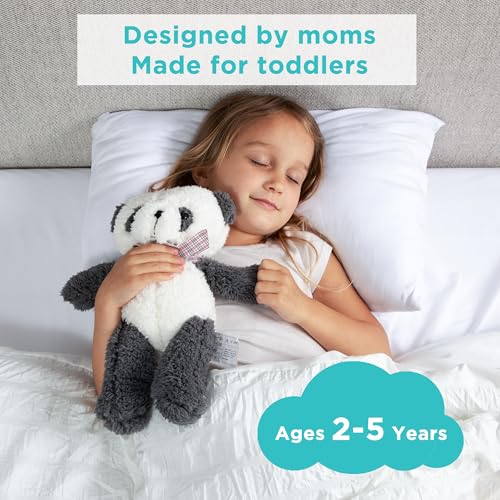 LittleHippo Toddler Pillow 13x18 with Viscose Derived from Bamboo Pillowcase Hypoallergenic Toddler Pillow for Sleeping Kids Pillow Travel Pillows Mini Pillow Toddler Bed Pillow White - Image 3