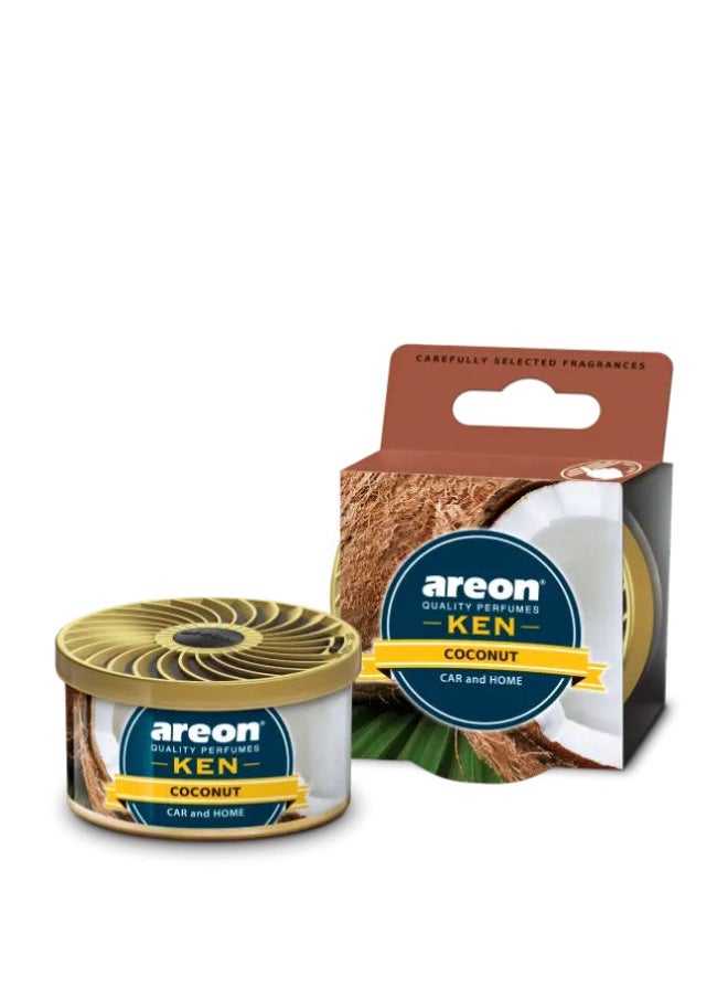 Areon Areon Ken Coconut For Car & Home Air Freshener 