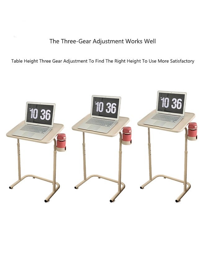 OASIS DESERT Magnetic Adjustable Computer Festival Notebook Table Wrought Iron Lifting Table Folding Table Students Write And Read Books Bjorghosen  - Image 3