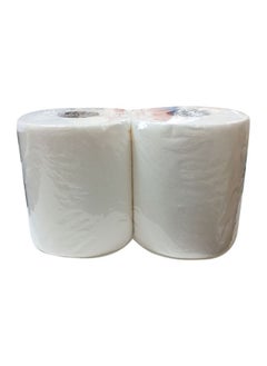 City Multi-Purpose High Grade Embossed Tissue Towels 2 Ply x 400 Sheets 19cm Pack of 2  - Image 2