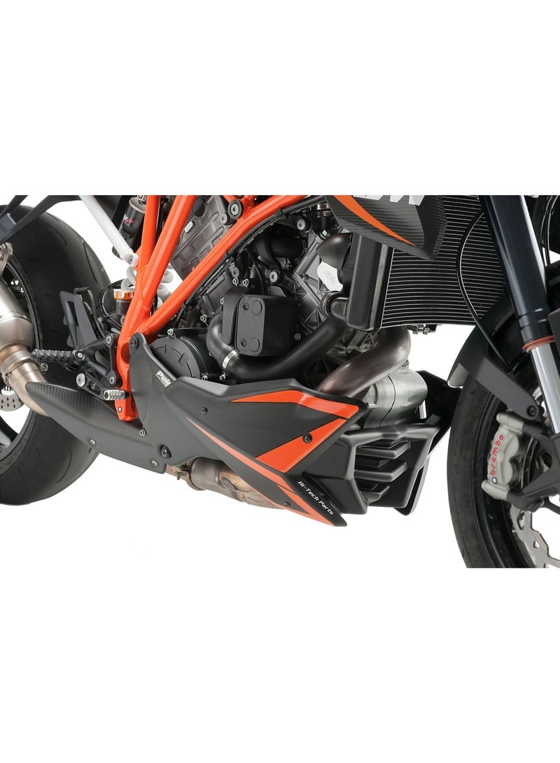 Puig Engine Spoiler for KTM 1290 Super Duke GT/R (2014–2024), Matte Black - Image 2