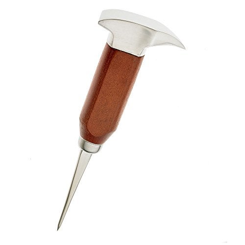 Barfly Anvil Ice Pick, Stainless/Wood - Image 5