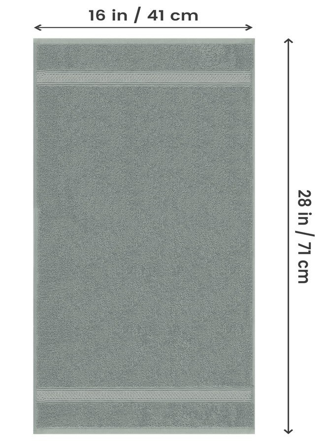 Utopia Towels [6 Pack Premium Hand Towels Set, (16 x 28 inches) 100% Ring Spun Cotton, Ultra Soft and Highly Absorbent 600GSM Towels for Bathroom, Gym, Shower, Hotel, and Spa (Cool Grey) - Image 2