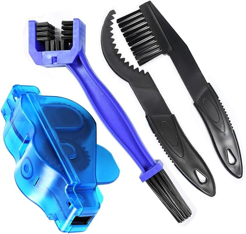 Fongmore Bike Chain Cleaner Kit 4pcs Quick Cleaning Chain Cleaner Gear Brush Maintenance Cleaning Tool Kit Mountain Bike Mountain Bike - Image 1