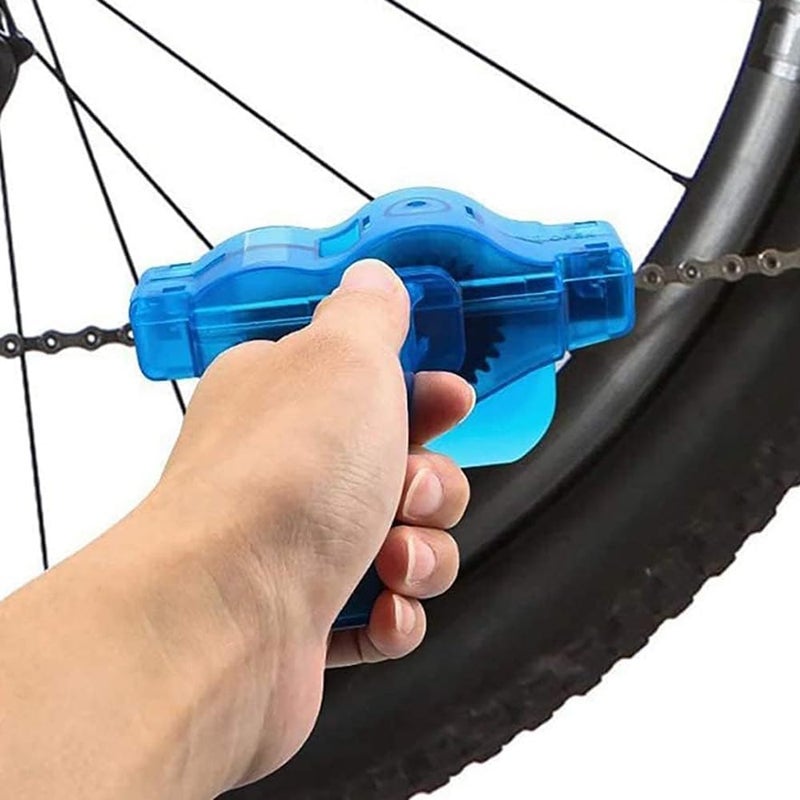 Fongmore Bike Chain Cleaner Kit 4pcs Quick Cleaning Chain Cleaner Gear Brush Maintenance Cleaning Tool Kit Mountain Bike Mountain Bike - Image 5