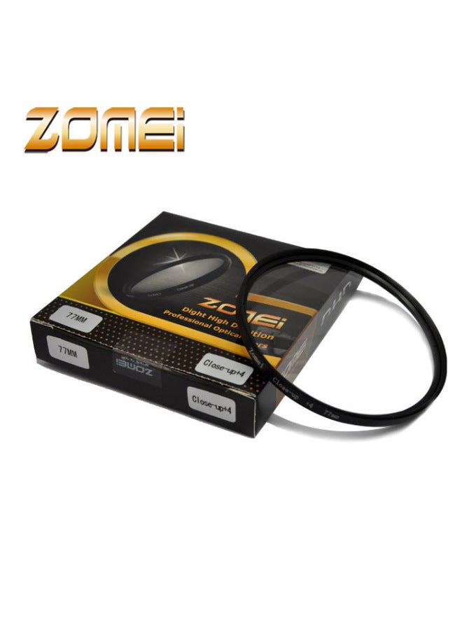 ZOMEI Zhuomei Close-up Lens 62mm Macro Lens +1+2+3+4+8+10 SLR Camera Magnifying Lens Close-up Lens-Color:62mm +3 - Image 1