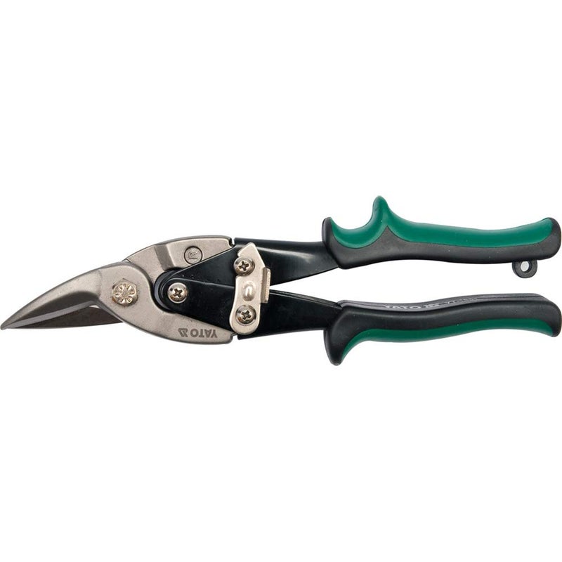 Yato Yato YT1961 Tin Snips Right CutTin Snip CutterSize is 250mmCrMo headHardness 5662HRCIndustrial ToolsPower ToolsHand ToolsTin Snip ToolsCutting ToolsSnippers - Image 1