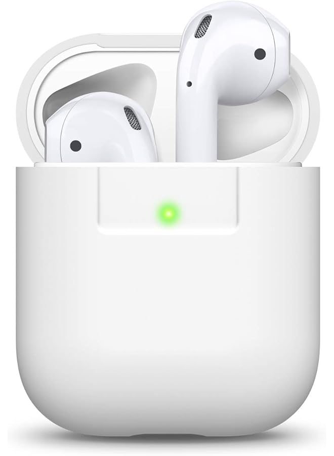Elago Airpods Silicone Case White - Image 1