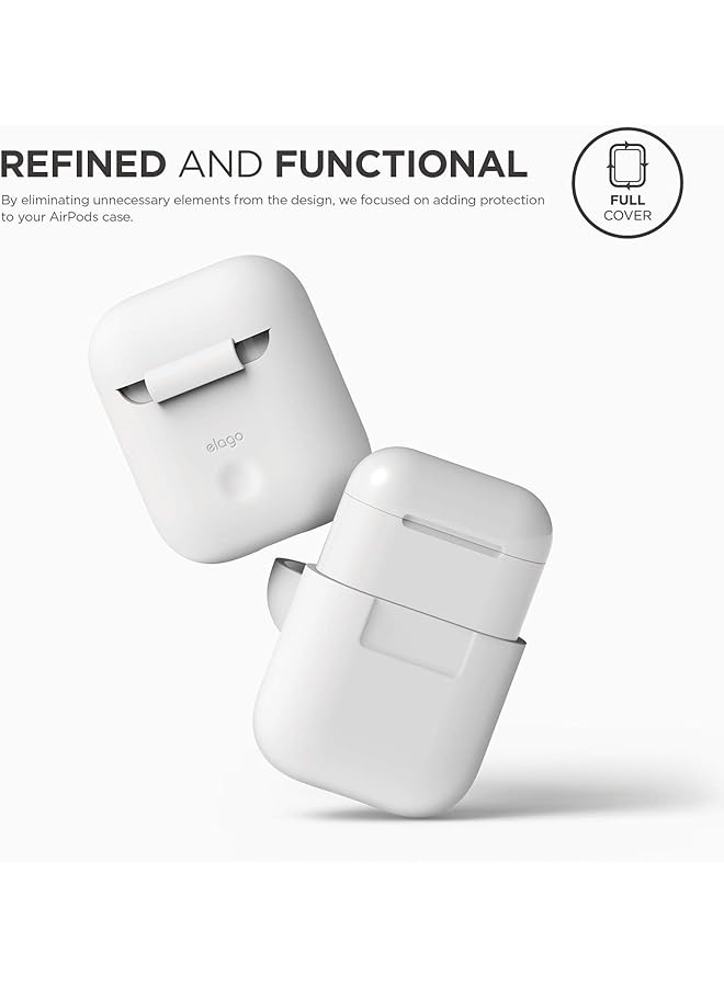 Elago Airpods Silicone Case White - Image 3