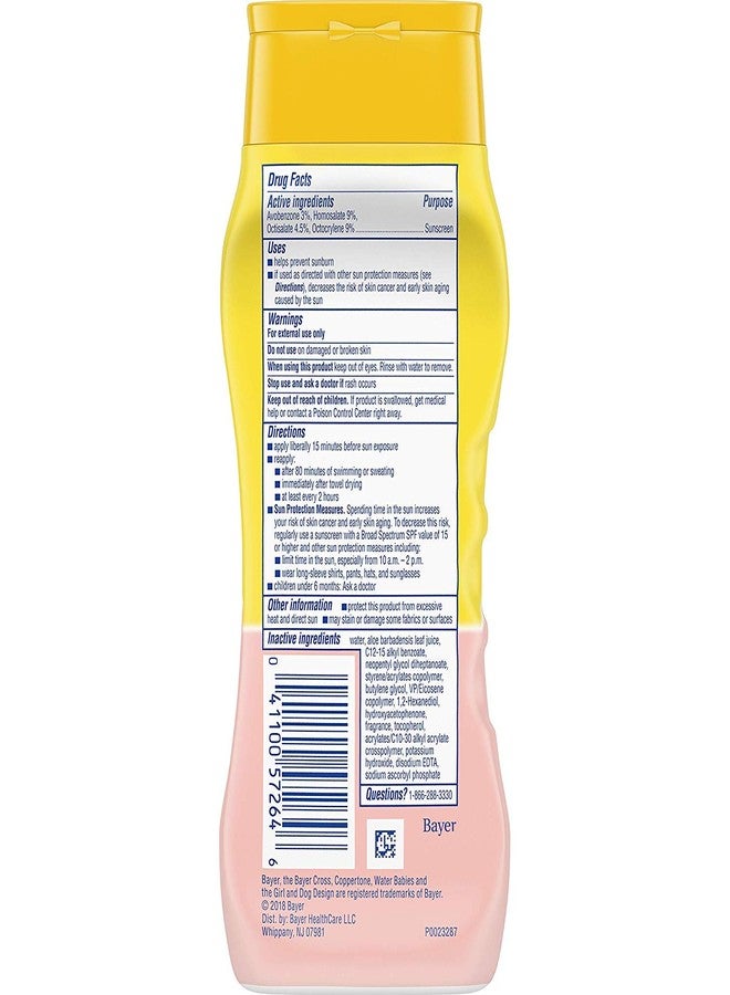 Coppertone Waterbabies Aloe & Vitamin-E Lotion SPF 50, 8 oz, 2-Pack - Image 2