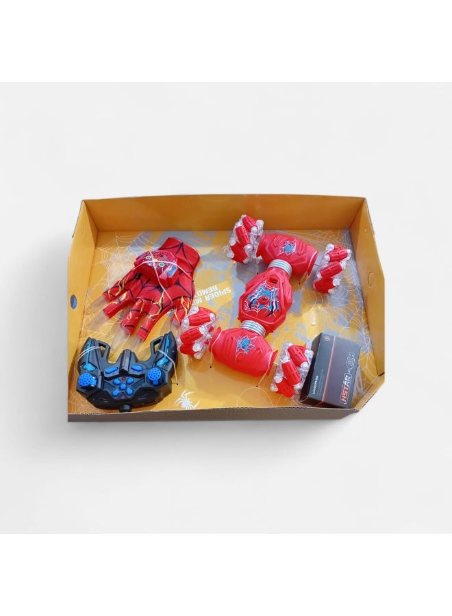 Spider-Man Inspired RC Stunt Car - Sideways Movement and Lights - Kids Toy - Image 1