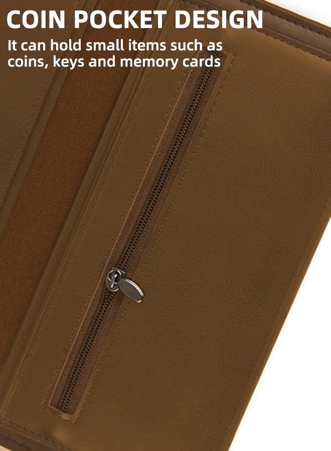 MenBense Men'S Wallet - Multifunctional Large Capacity Fashion Men'S Long Wallet - Multi-Card Slot Zipper Bag Wallet Money Clip Rfid Business Wallet - Image 5