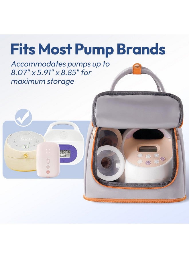NCVI Breast Pump Bag for Spectra S1/S2, Breast Milk Cooler Travel Bag with Ice Pack, Double Layer Removable Breast Pump Backpack for Working Moms, Insulated Cooler Bag for Bottle & Nursing Essentials - Image 2