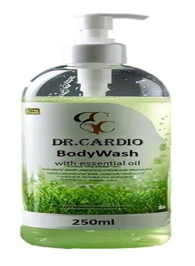 Dr Cardio All Natural Epsom salt infused Bodywash with essential Oils | Stress Relief | Anti Odor after Gym Excercise (Lemongrass)