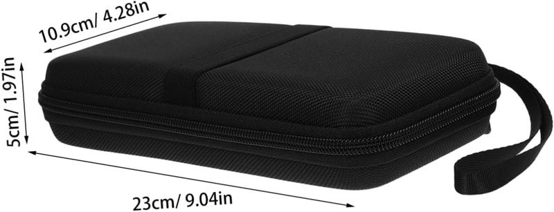 UKCOCO Graphing Calculator Storage Case for 84/83 Plus 9750GII Waterproof Lightweight Organizer with Mesh Pocket for Accessories - Image 2