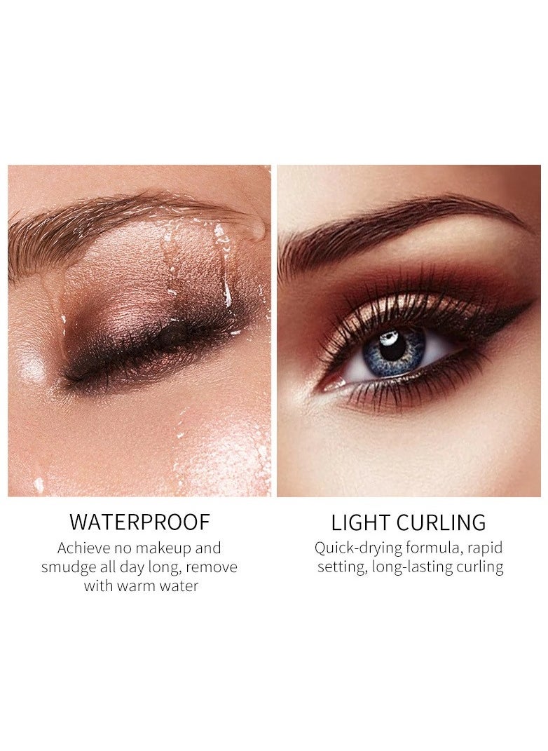 Handaiyan Mascara Black Volume And Long Waterproof Extreme Volume Matte Makeup Mascara Intense Length Lasting Curly Slender,Lengthening Smudge-Proof No Clumping,Easy To Apply Best Grande Lash  - Image 3