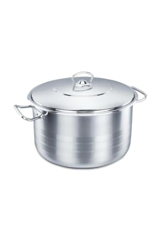 Korkmaz Stockpot with Lid (22qt) - Image 3