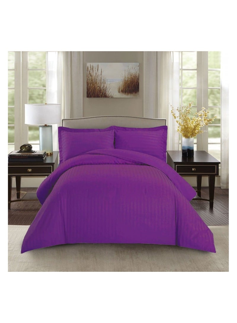 طقم سرير فندقي نفرين 8 قطع 200×200 سم - Image 2