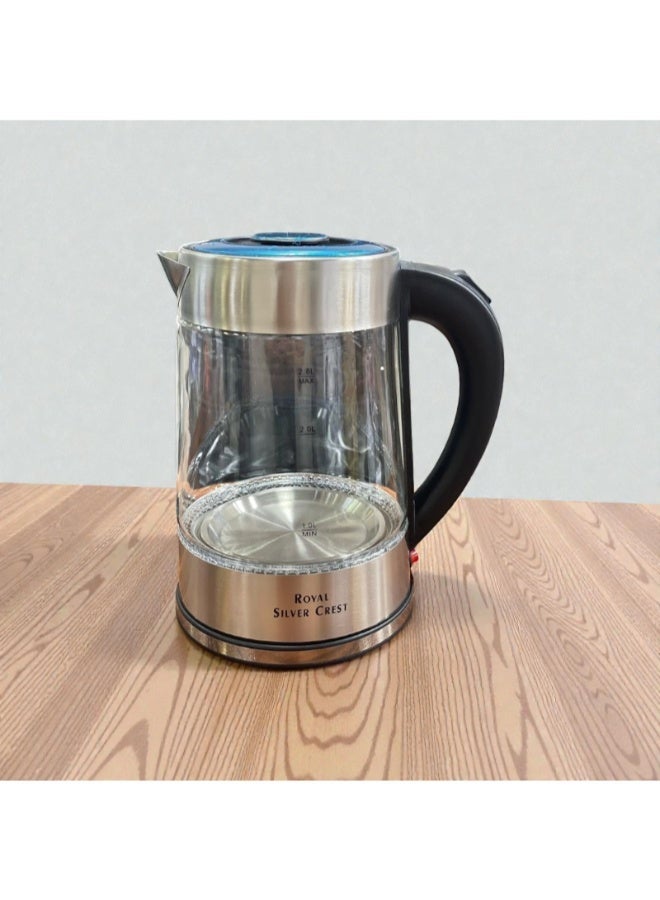 Royal Silver Crest Electric Heat Kettle SC-500 Dual Capacity 1.5L + 2.8L With Keep Warm & Boil Function - Image 4