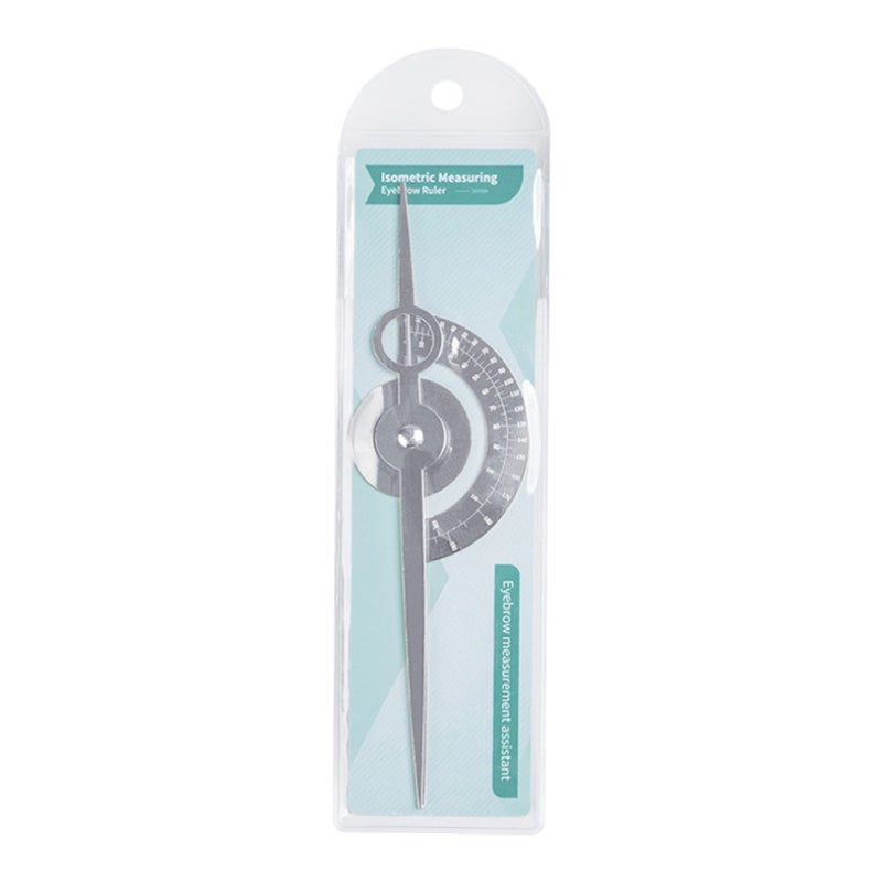Tattoo Eyebrow Ruler Three-Point Positioning Permanent Makeup Symmetrical Tool Compass Grooming Stencil Shaper Balance Ruler - Image 1
