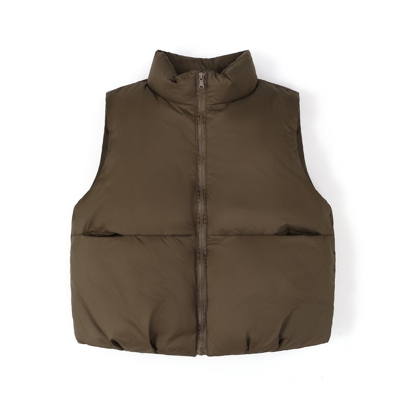 هذه سترة رجالية عالية الجودة من القطن النقي بحجم كبير وطول متوسط، تصميم عادي بلون نقي. - Image 1