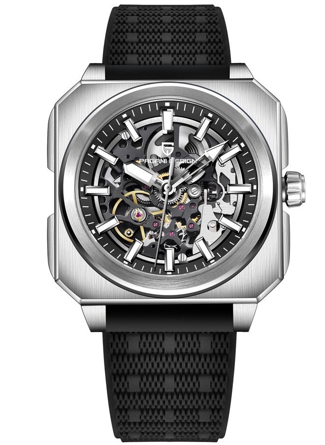 PAGANI DESIGN New Men's Mechanical Watches, Silicone Strap, Waterproof, Comfortable And Versatile, Luminous Hands, Imported Movement.PD1791  - Image 1
