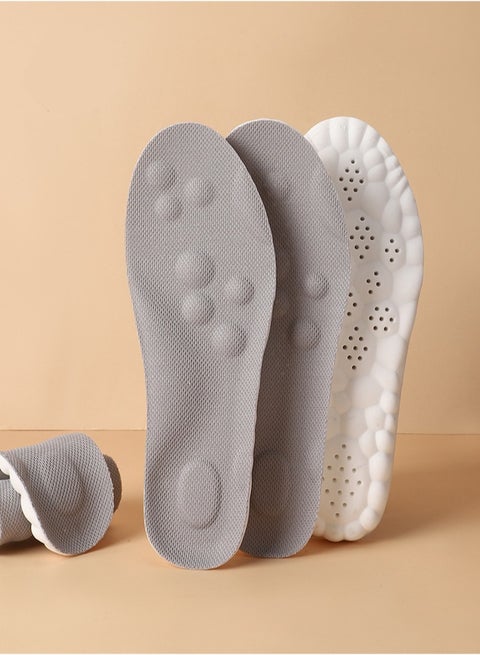 Orthopaedic Insoles for Men and Women Memory Foam Insoles Comfort Sports Shoe Insoles Breathable and Relieve Foot Pain Ideal Insole for Hiking Running 28.5cm