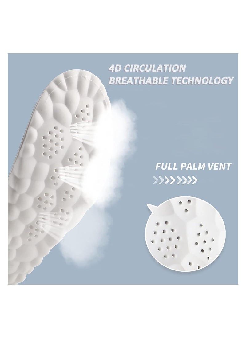Orthopaedic Insoles for Men and Women Memory Foam Insoles Comfort Sports Shoe Insoles Breathable and Relieve Foot Pain Ideal Insole for Hiking Running 28.5cm  - Image 2