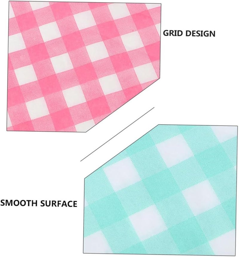 80 Pcs Checkered Pattern Paper Napkins for Holiday Party Wedding Home Decor Events - Image 5