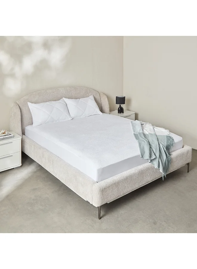 Home Box Terry Waterproof Olympic Queen Mattress Protector 200 x 33 x 160 cm